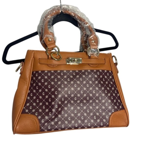 NWOT The Danbury Mint Brown Purse - Picture 1 of 16